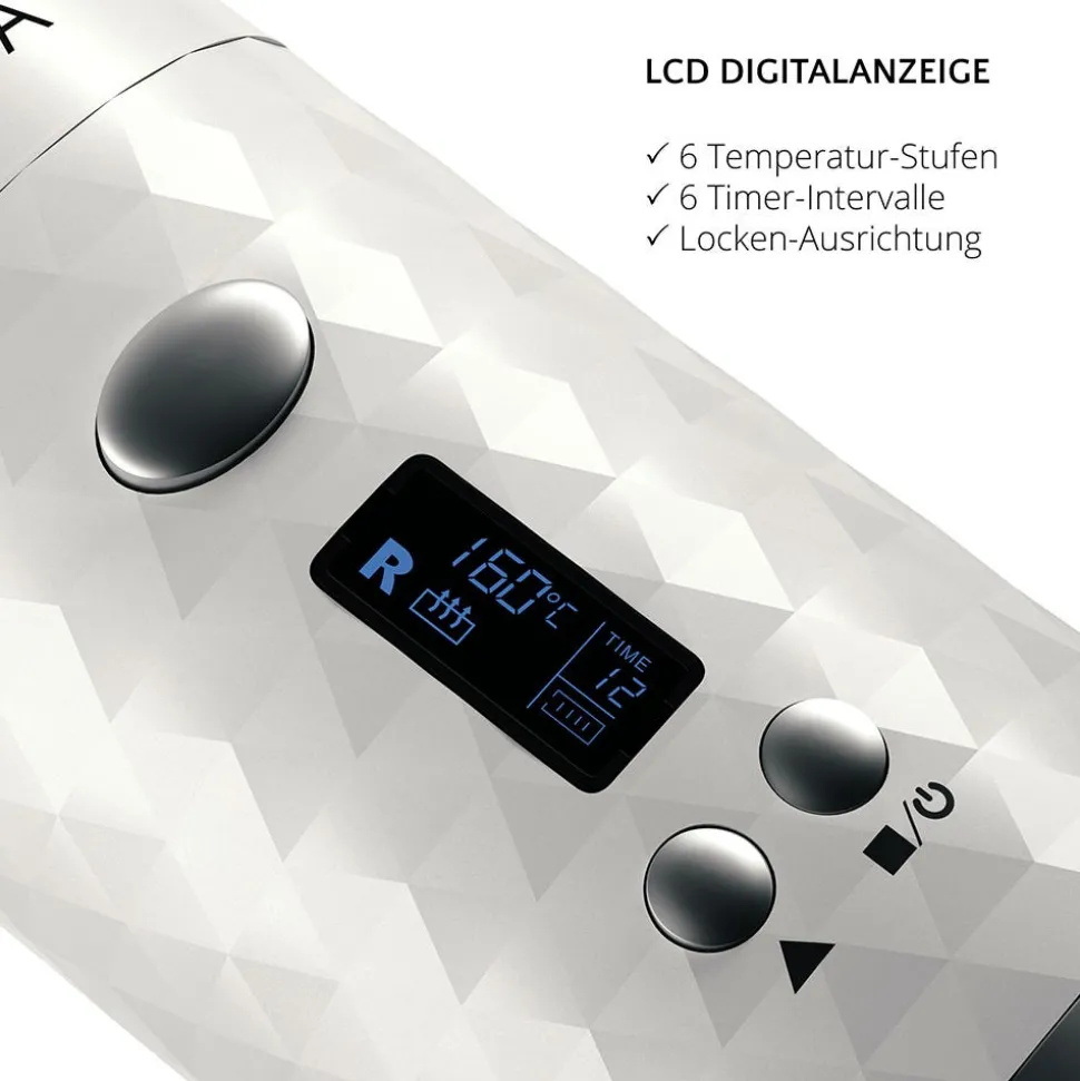 Ailoria Kabelloser Auto-Curler Weiß