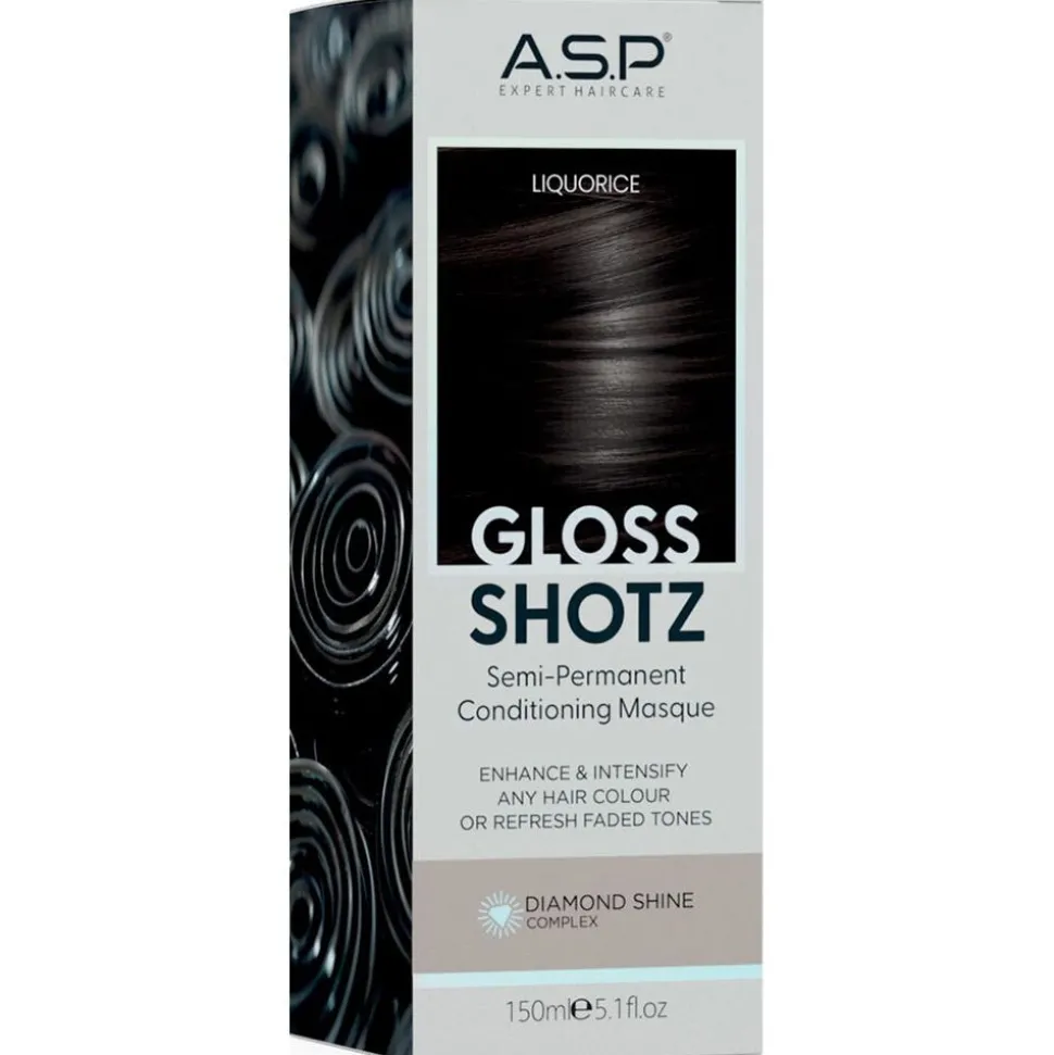 A.S.P Gloss Shotz Liquorice 150 ml