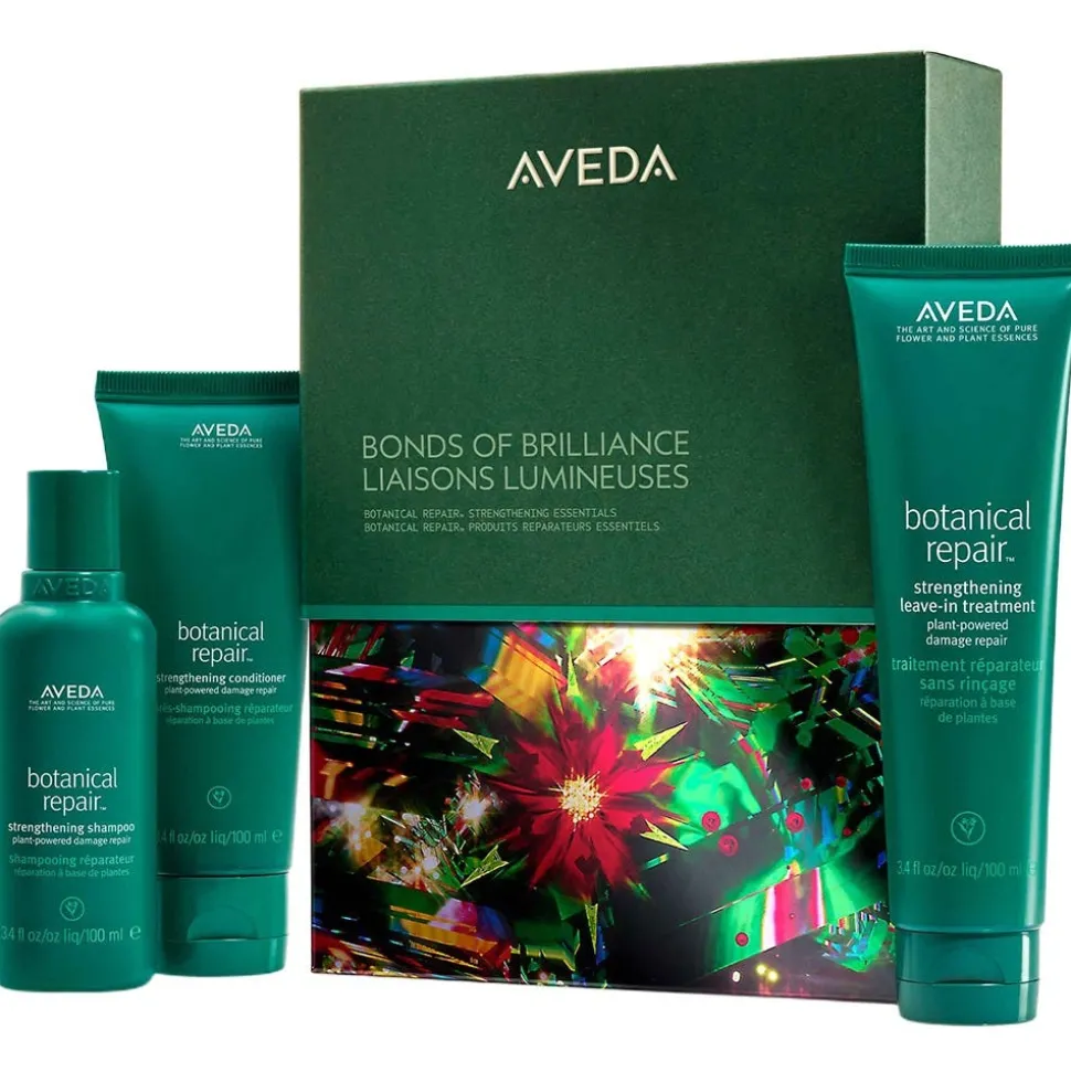 AVEDA Bonds of Brilliance Botanical Repair Strengthening Essentials Set