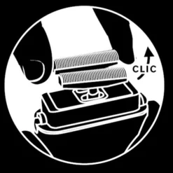 BaBylissPRO 4Artists Ersatzfolienkopf für FOILFX02 in gunsteel