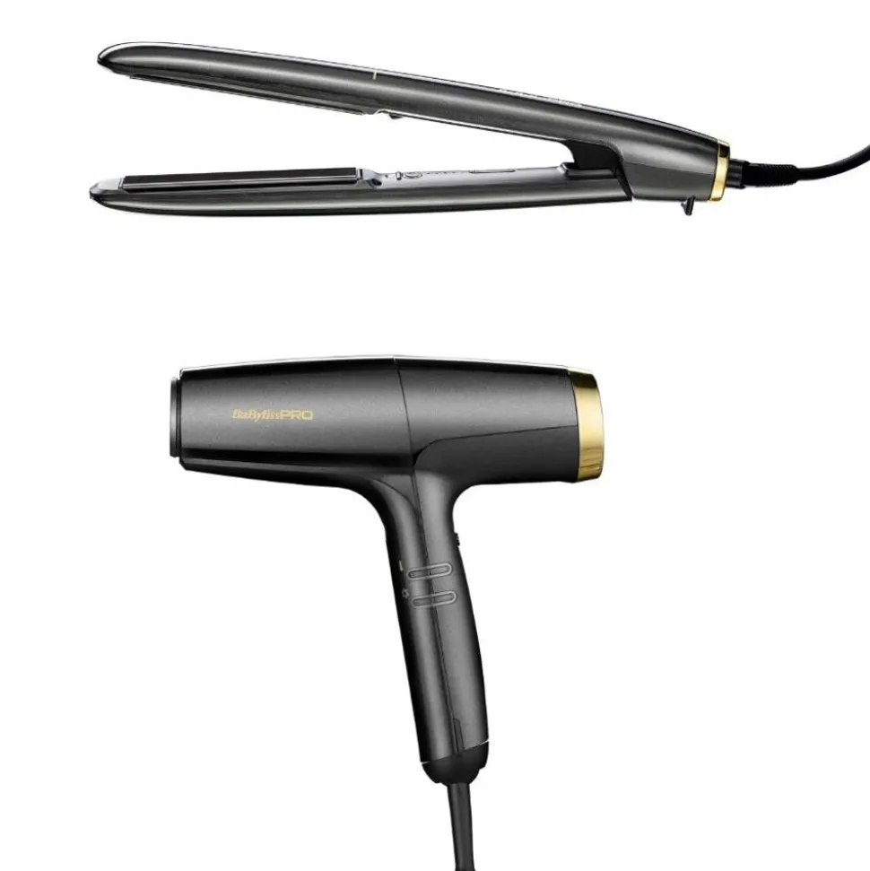 BaBylissPRO Falco & Stilista Styler Gold Bundle