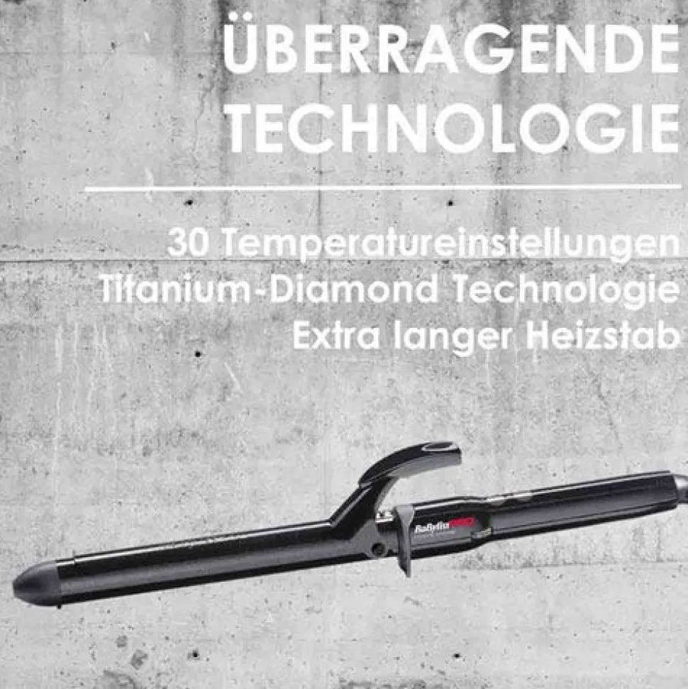 BaBylissPRO Frisiereisen ADVANCED CURL 25 mm