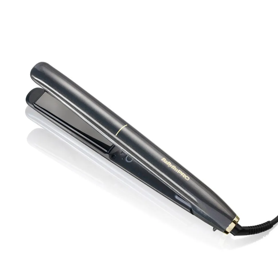 BaBylissPRO Grey & Gold Italian Straightener