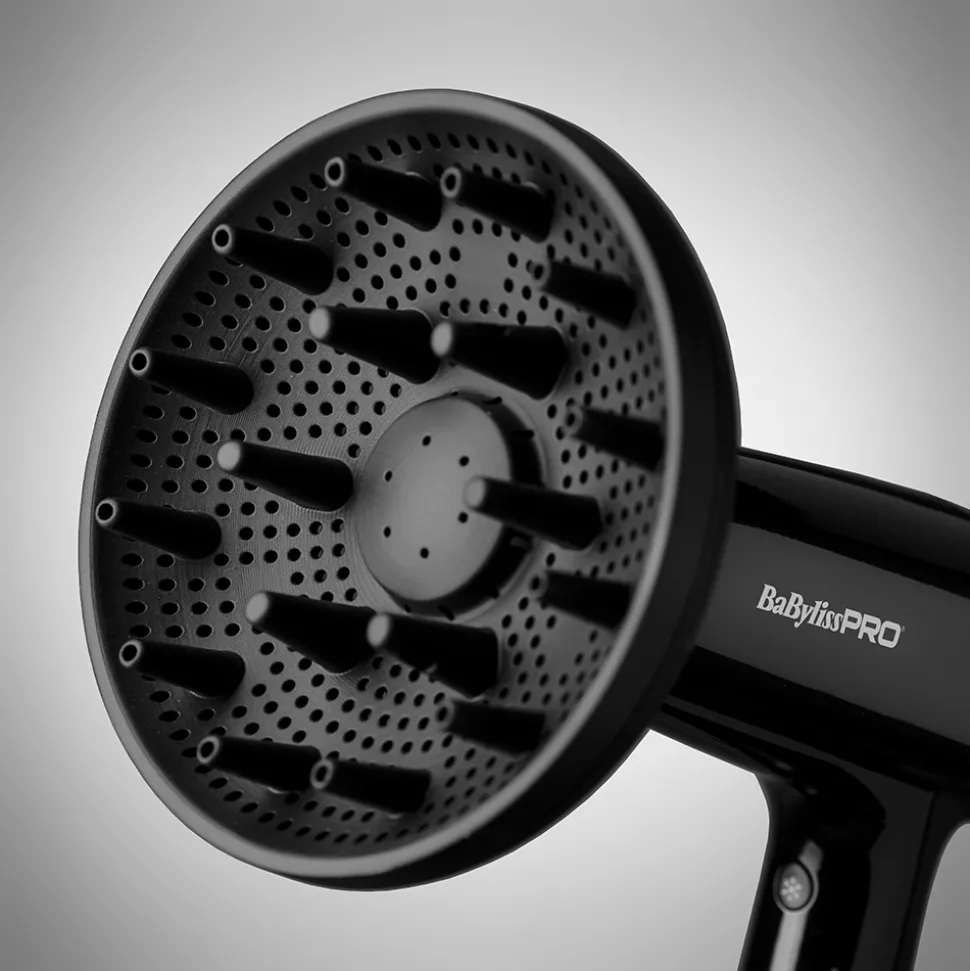 BaBylissPRO Haartrockner FALCO Grau/Silber