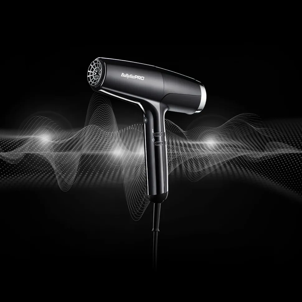 BaBylissPRO Haartrockner FALCO Grau/Silber