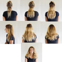 Balmain Clip-in Weft Set 40 cm Clip-In Extensions Sydney