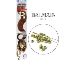 Balmain Extensions FILL-IN Nuance Straight  Indigo