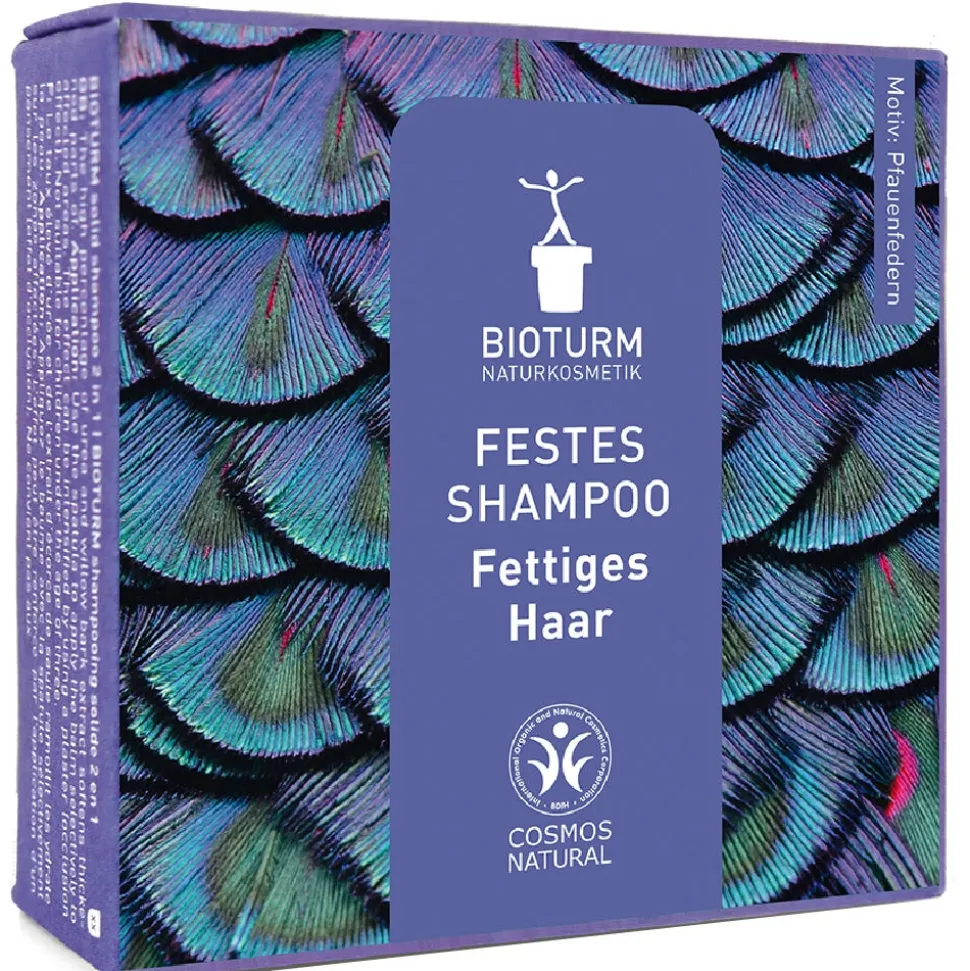 BIOTURM Festes Shampoo Fettiges Haar 100 g
