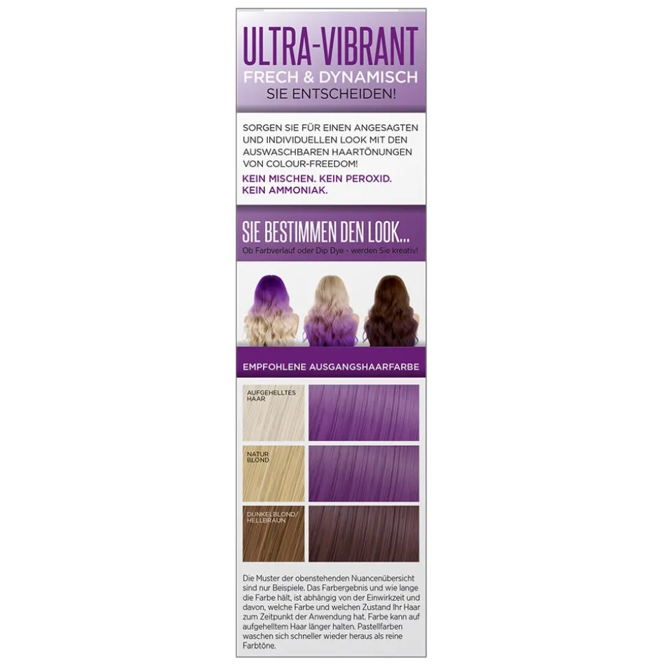 Colour Freedom Ultra Vibrant Mystic Purple 150 ml