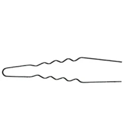 Comair Lockennadeln dünn schwarz, 50 Stück, 75x0,55mm