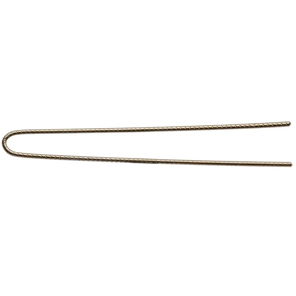 Comair Lockennadeln geriffelt 72 mm 500er Box Braun