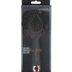 coppelo Black Rainbow Brush Rose Gold Large