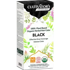 Cultivators Herbal Hair Color Black 100 g
