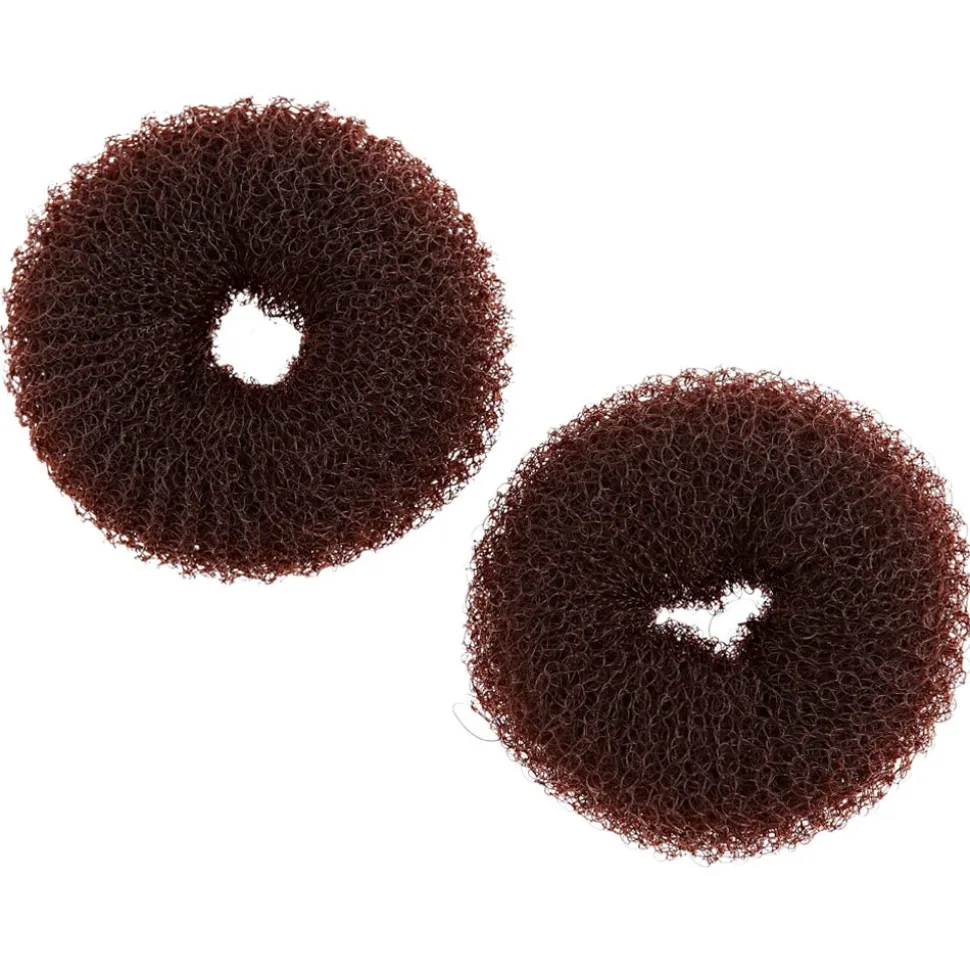 Denman Knotenring klein, 2 Stück braun