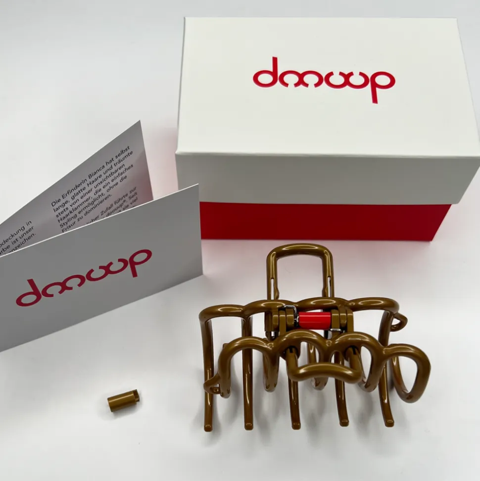 doouup Cinnamon Gold Haarklammer