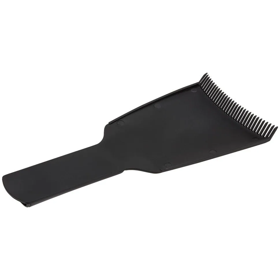 Efalock Färbebrett mit Zähnen S 23 cm Schwarz