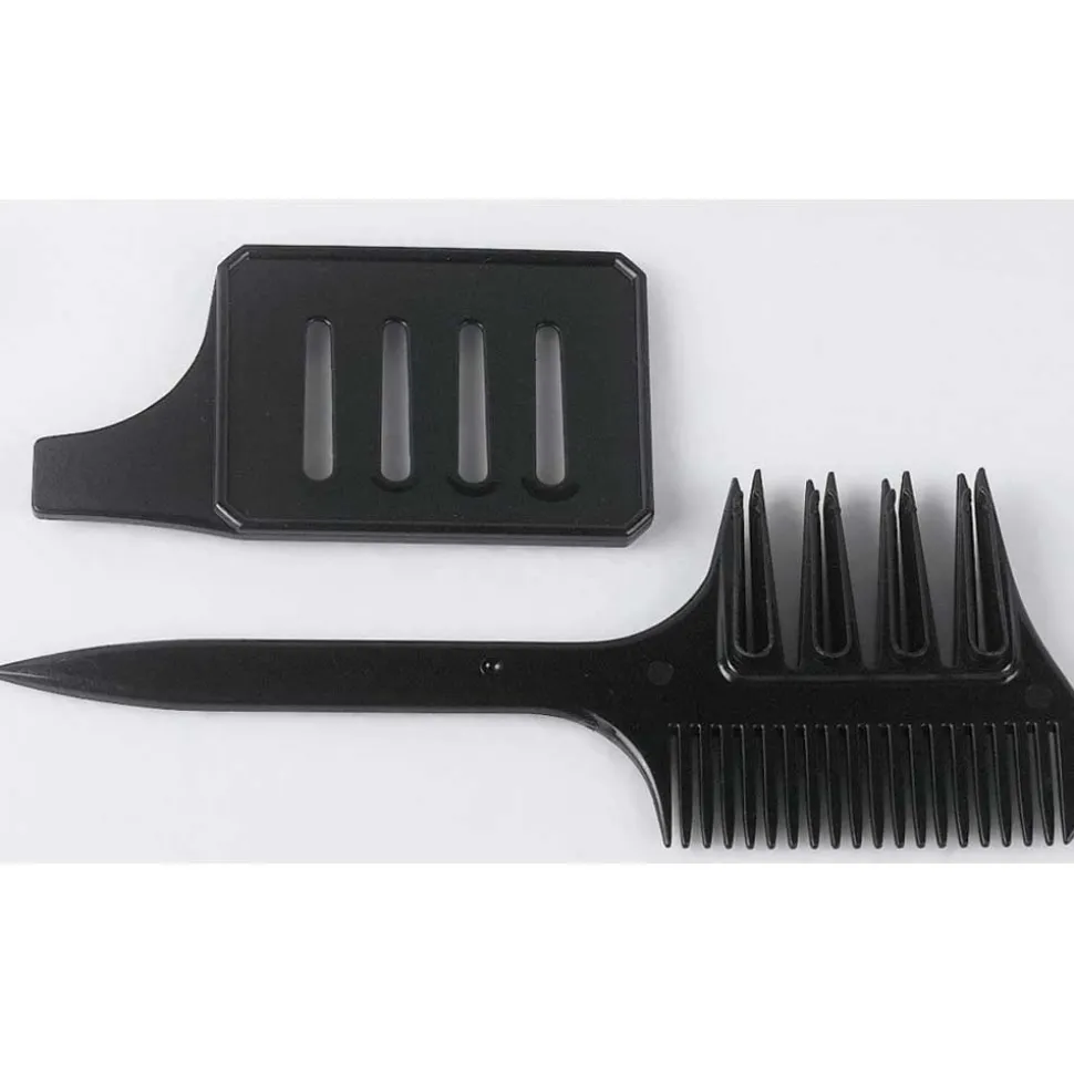 Efalock Strähnenkamm mit Schablone