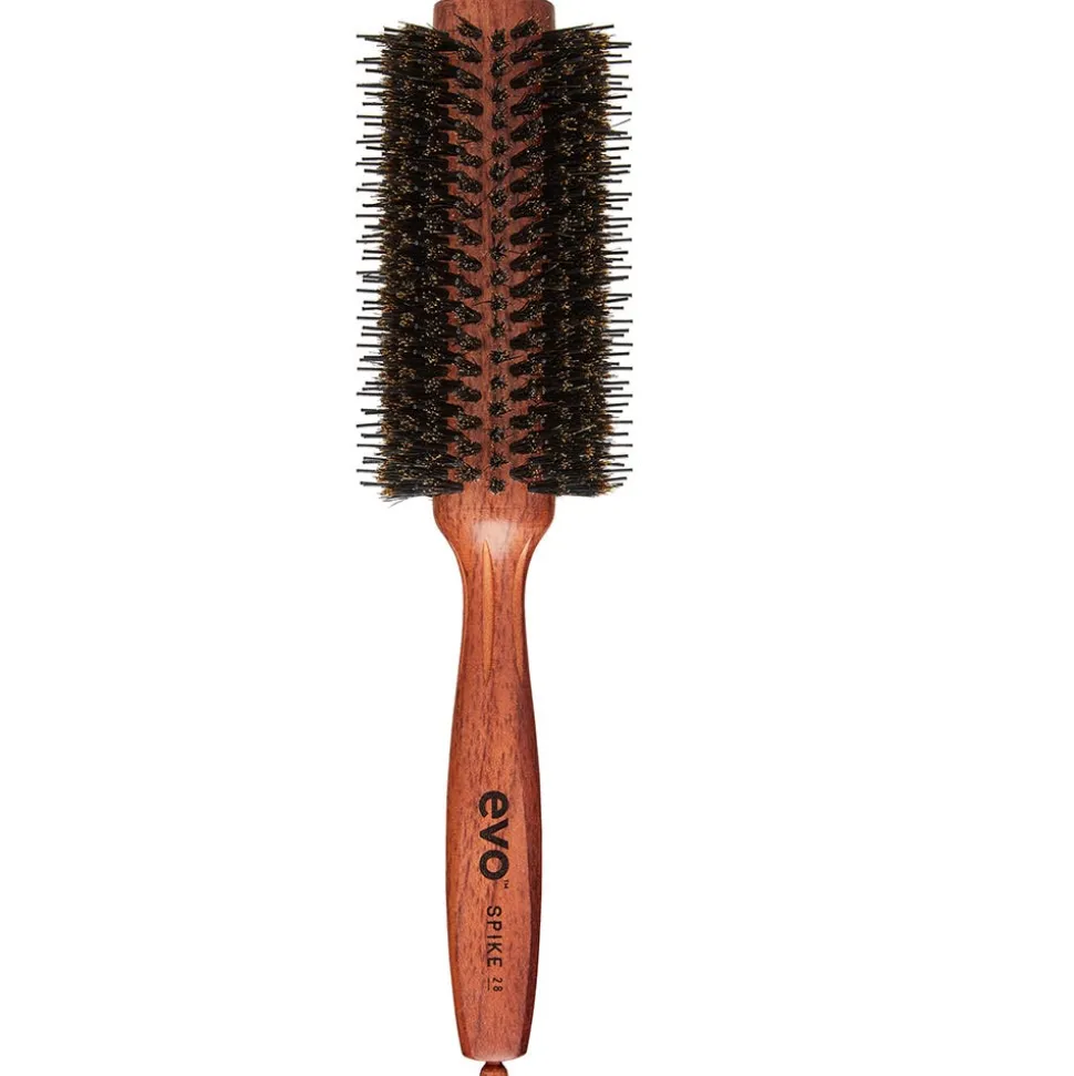 evo Spike Nylon Pin Bristle Radial Brush 28 mm