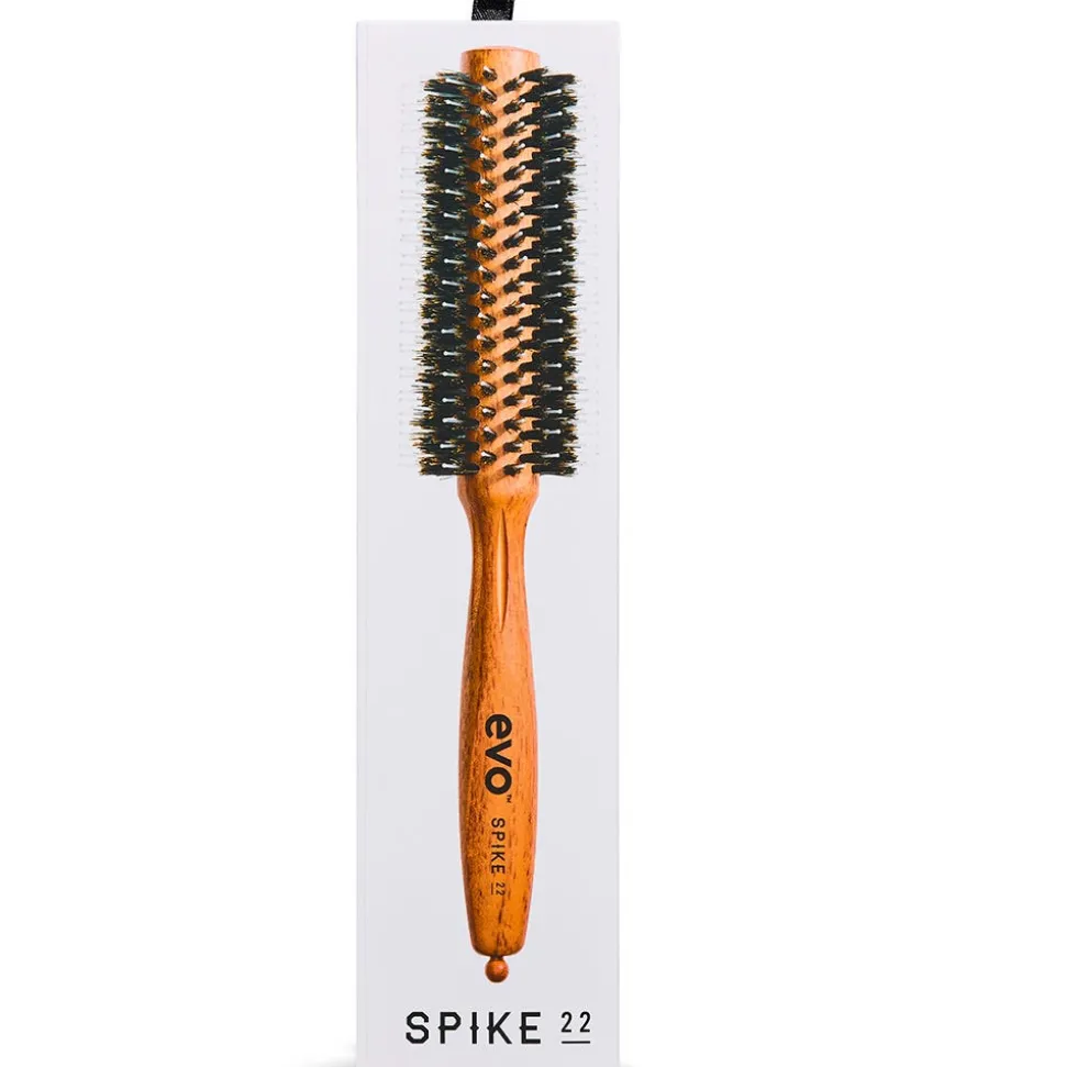 evo Spike Nylon Pin Bristle Radial Brush 22 mm