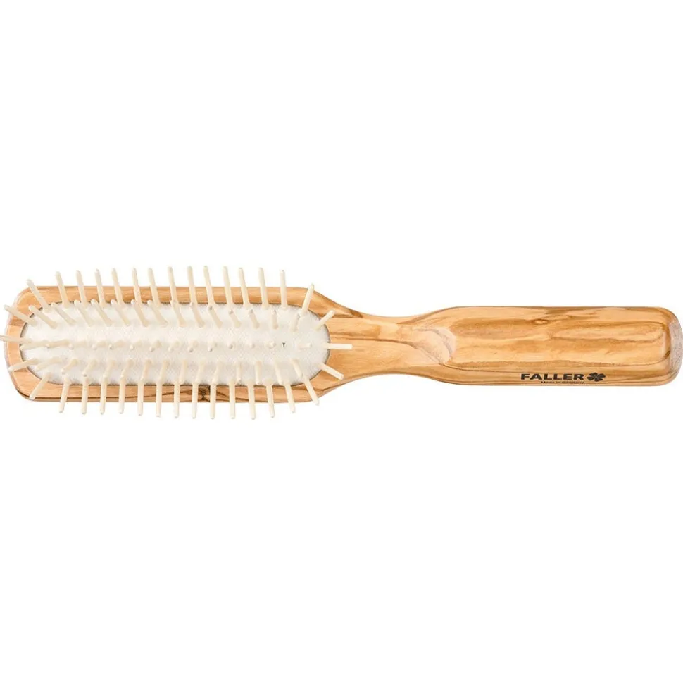 Faller Haarbürste Olivia schmaler Griff mit Holzstiften