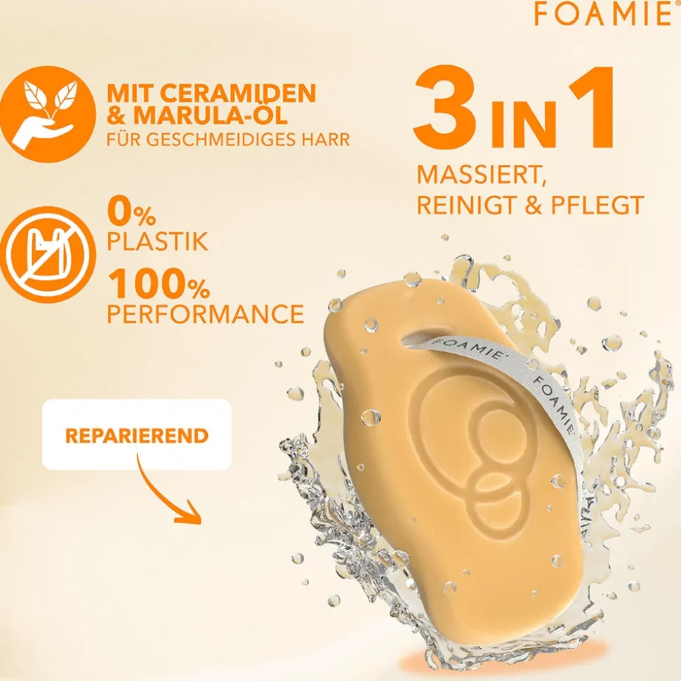 FOAMIE Festes Shampoo Repair mit Ceramid