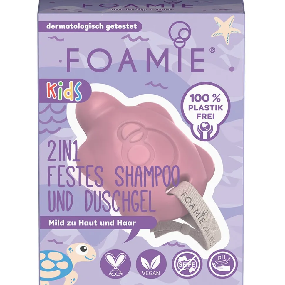 FOAMIE 2in1 Festes Shampoo & Duschgel Kids Pink