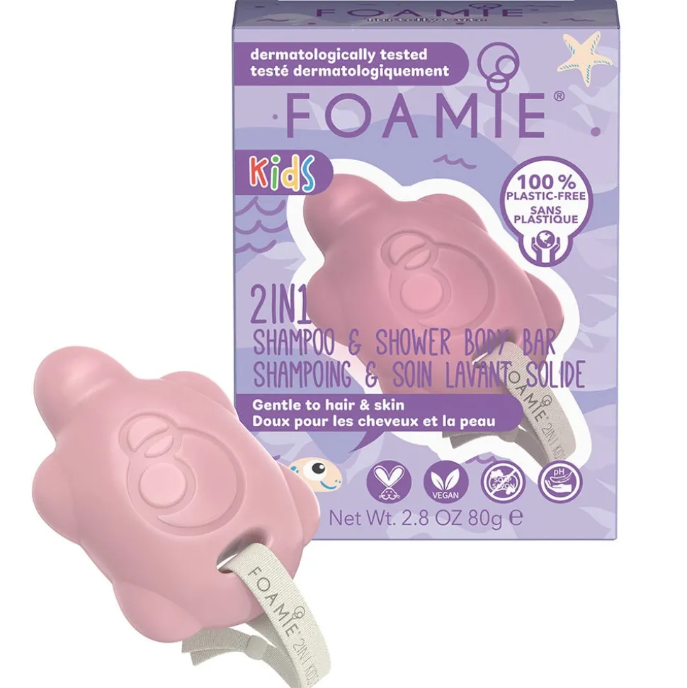 FOAMIE 2in1 Festes Shampoo & Duschgel Kids Pink