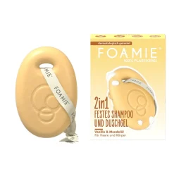 FOAMIE 2in1 Festes Shampoo & Duschgel Vanille Mandelmilch