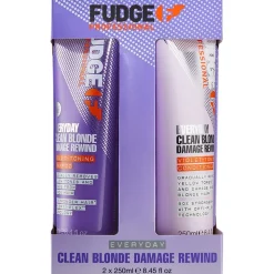 Fudge Clean Blonde Damage Rewind Duo