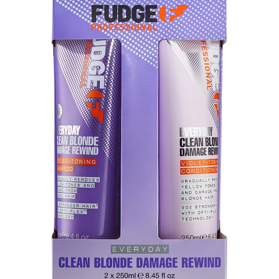 Fudge Clean Blonde Damage Rewind Duo
