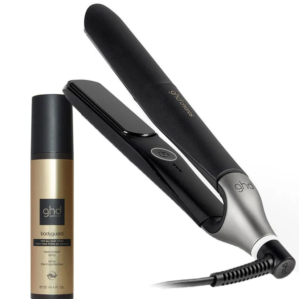 ghd chronos schwarz & bodyguard Hitzeschutz Pflegeduo