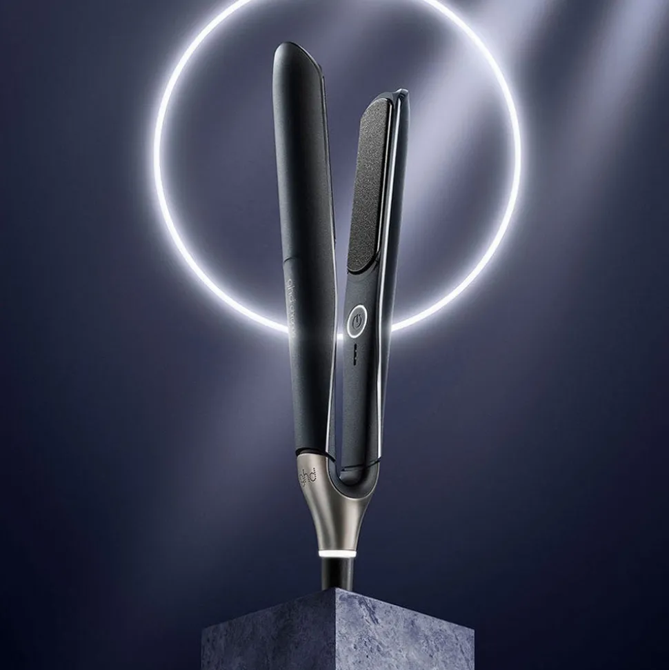 ghd chronos schwarz & bodyguard coloriertes Haar Hitzeschutz Pflegeduo