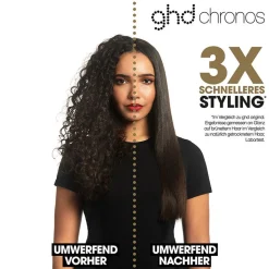 ghd chronos weiß & bodyguard coloriertes Haar Hitzeschutz Pflegeduo