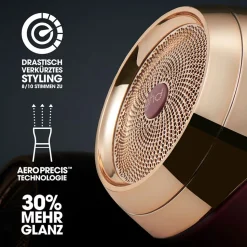 ghd helios Haartrockner bordeaux & body goals Volumschaum Pflegebundle