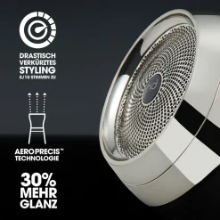 ghd helios Haartrockner schwarz & body goals Volumschaum Pflegebundle