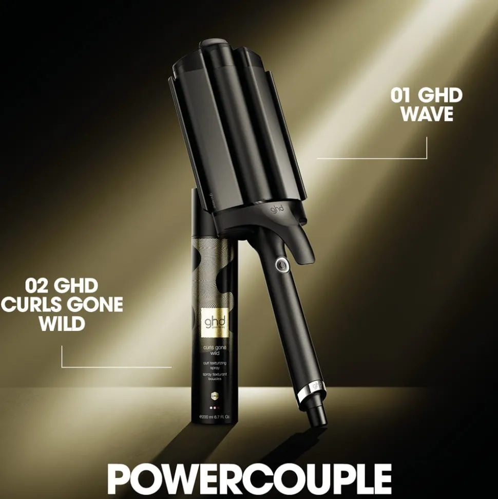 ghd Wave Triple Barrel Schwarz