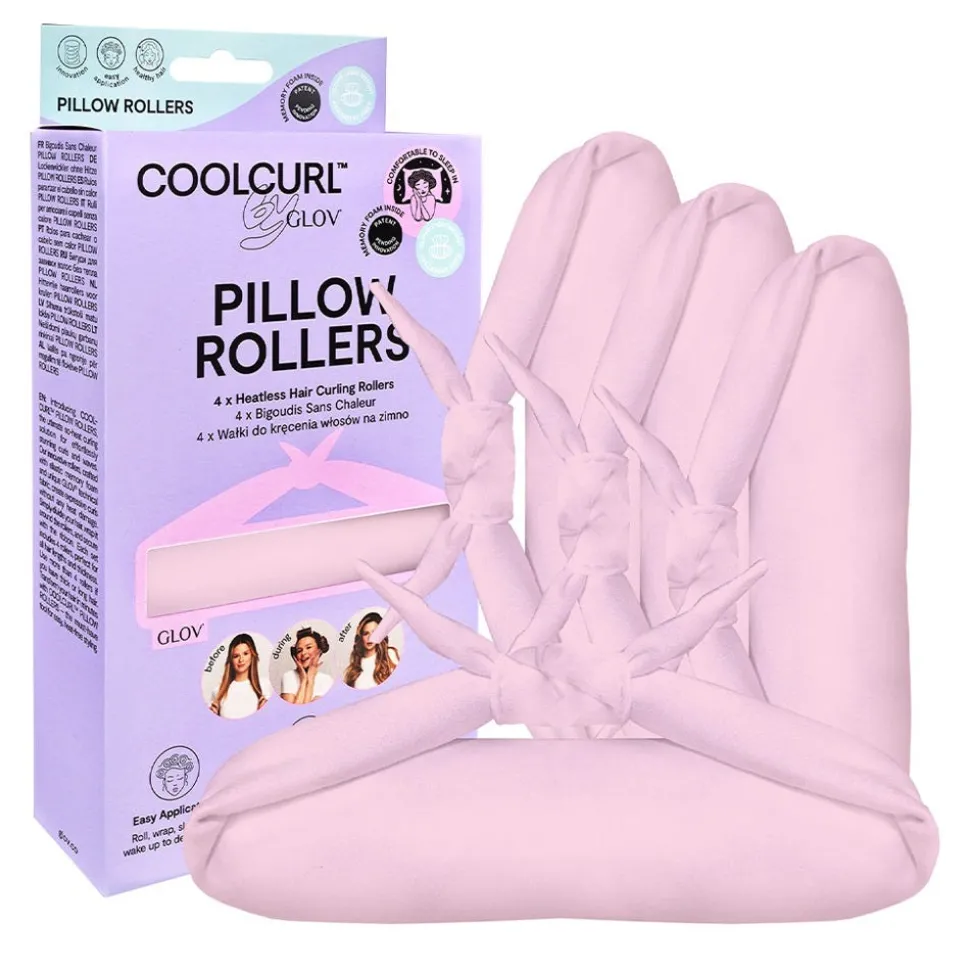 GLOV Cool Curl Pillow Rollers - Pink
