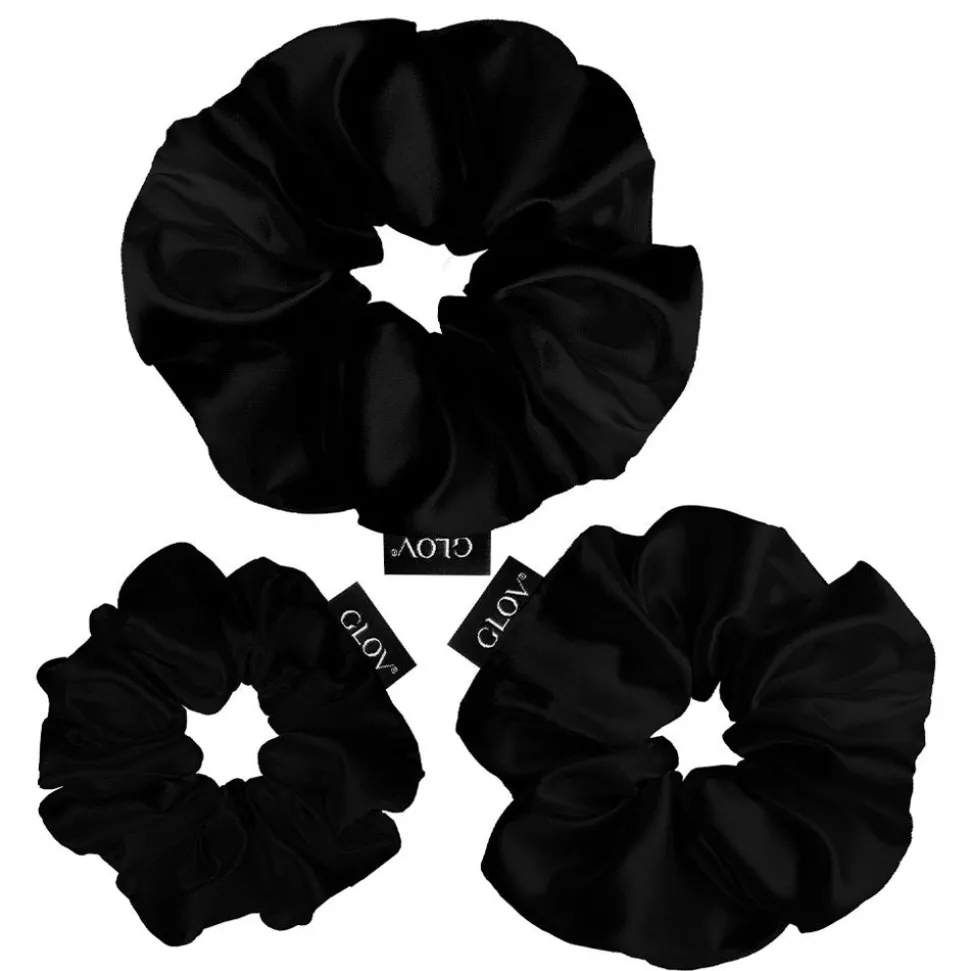 GLOV Scrunchies 3 Pack S/M/L - Black
