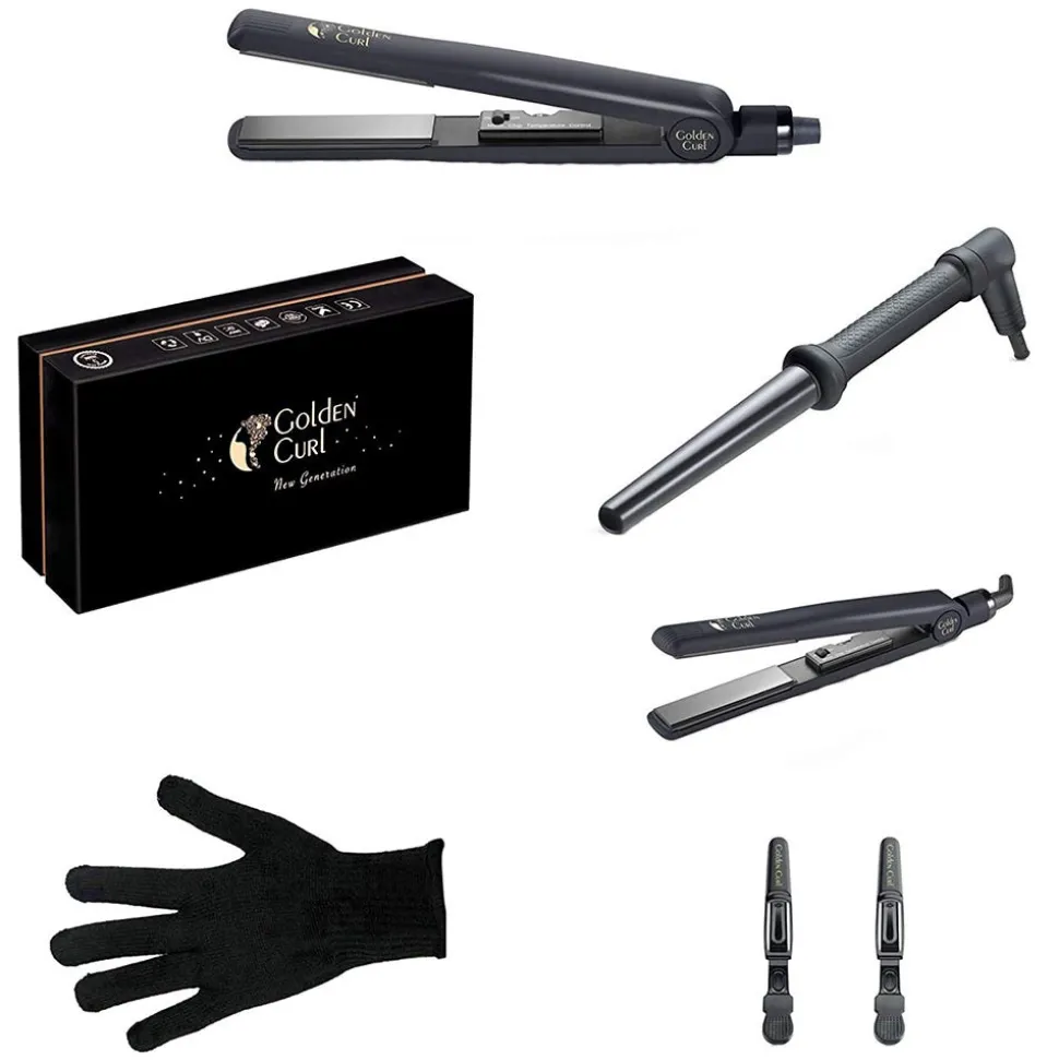Golden Curl Luxury Set (Black)