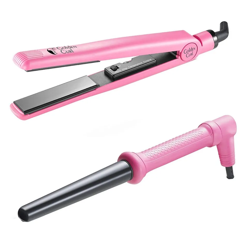 Golden Curl The Pink Couple