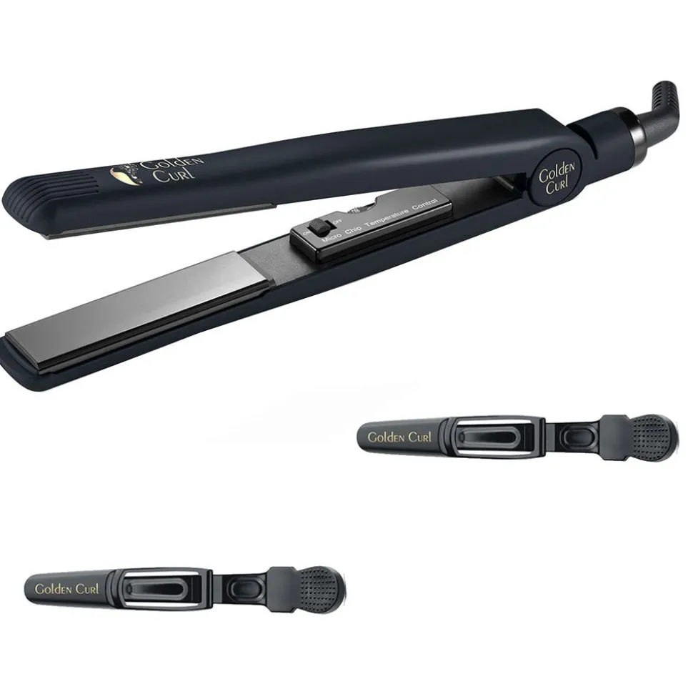 Golden Curl Tourmaline Glätteisen (IL Nero)