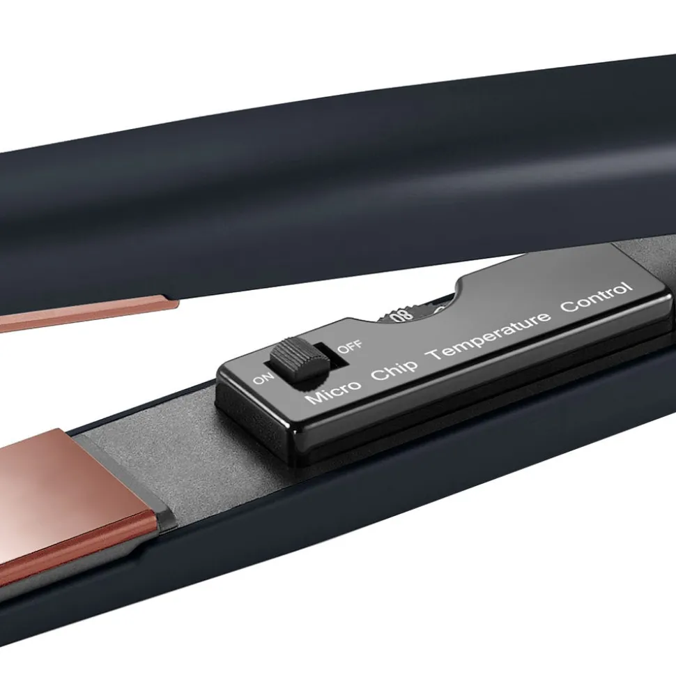 Golden Curl Tourmaline/Titanium Glätteisen (Rose Gold)
