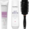 Goldwell & VARIS Glättendes Pflege & Föhn Bundle