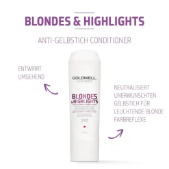 Goldwell Dualsenses Blondes & Highlights Anti-Yellow Conditioner 200 ml