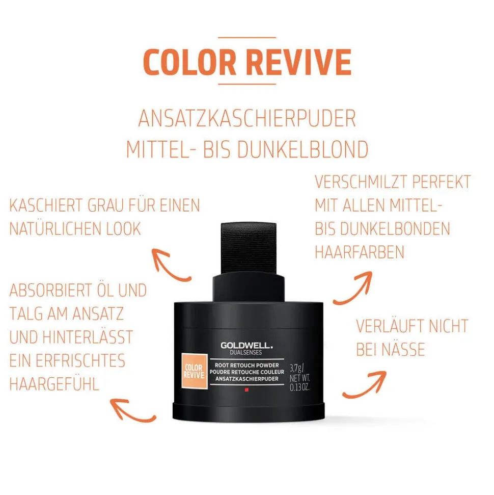 Goldwell Dualsenses Color Revive Ansatzpuder Mittel- bis Dunkelblond 3,7 g