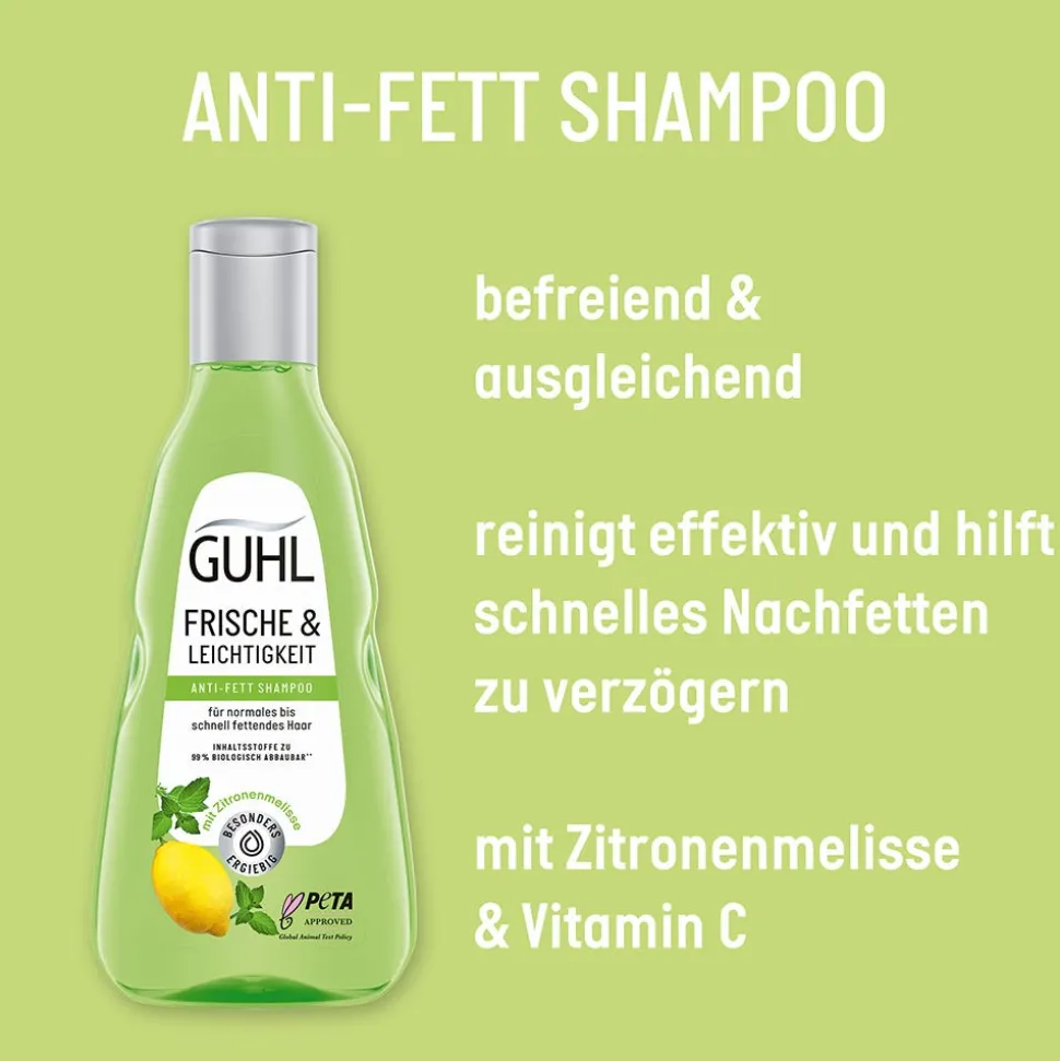 Guhl Frische & Leichtigkeit Anti-Fett Shampoo 250 ml