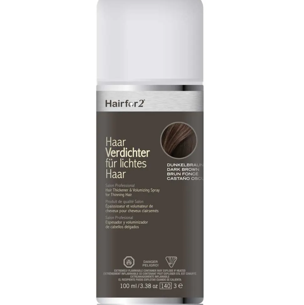 Hairfor2 Haarauffüller Dunkelbraun 100 ml