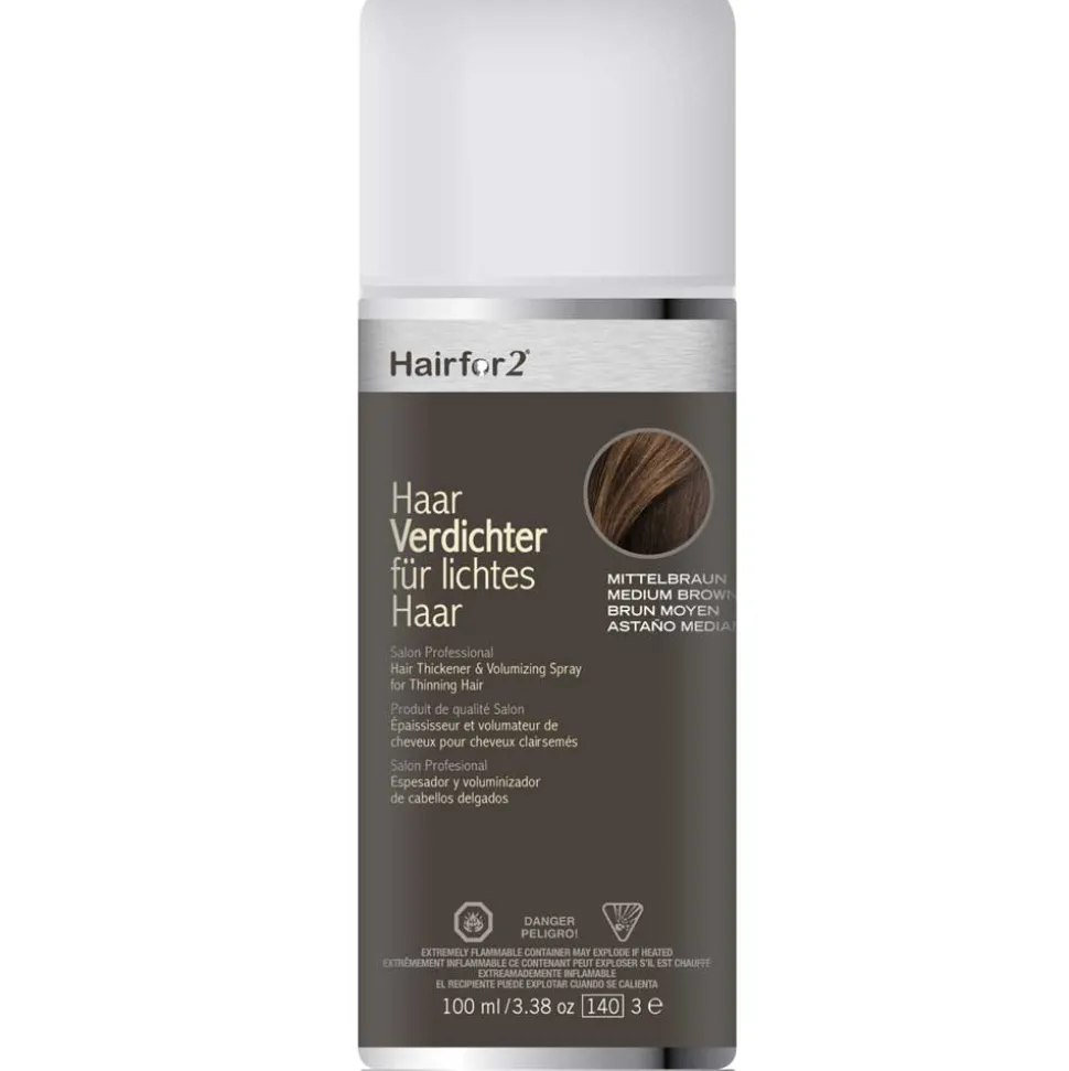 Hairfor2 Haarauffüller Mittelbraun 100 ml