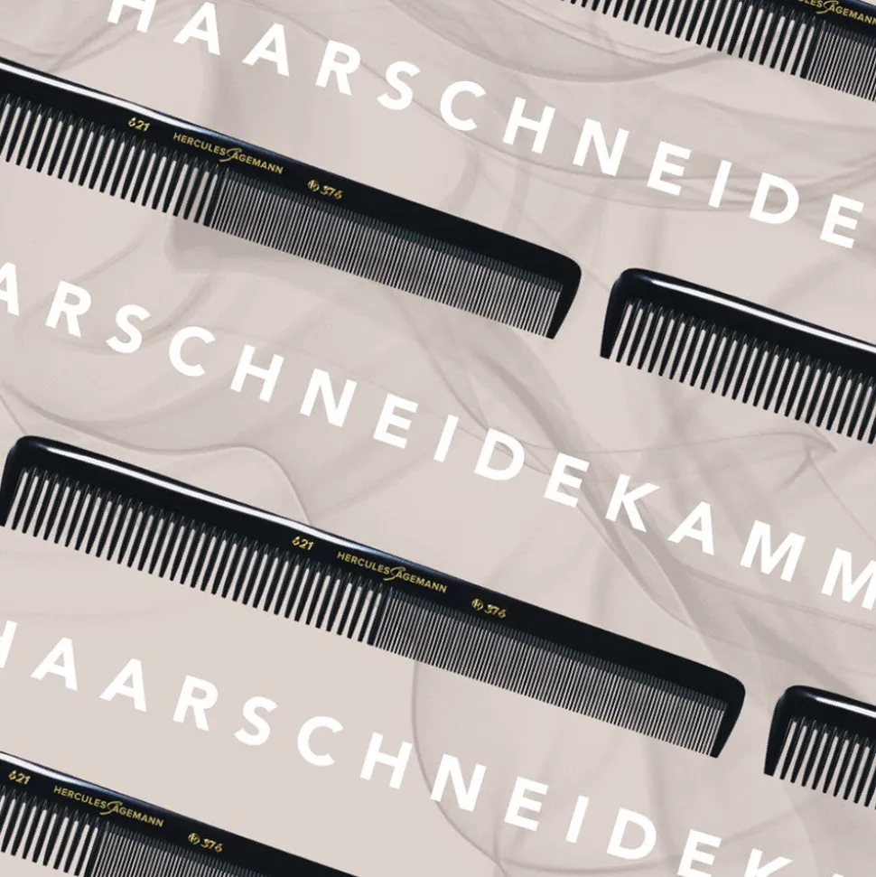 Hercules Sägemann Meisterkamm Cut 621-376, 7"