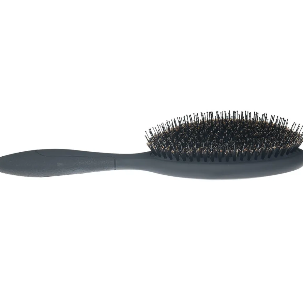 Hercules Sägemann Ovale Pflegebürste Schwarz 9151